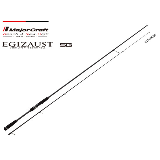 Καλάμι Ψαρέματος Major Craft Egizaust 5G 862ML Καλάμι Ψαρέματος Major Craft Egizaust 5G 862ML