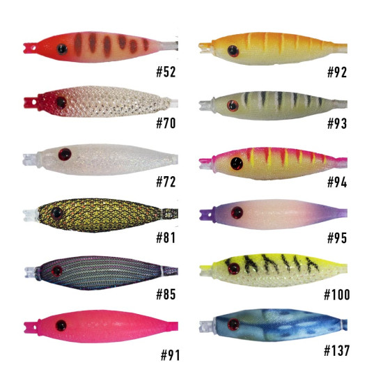 Oceanic Team Amica Silicon Squid Jig 7.5 Καλαμαριέρα Oceanic (Amica) 90mm ΨΑΡΕΜΑ ΑΚΤΗΣ