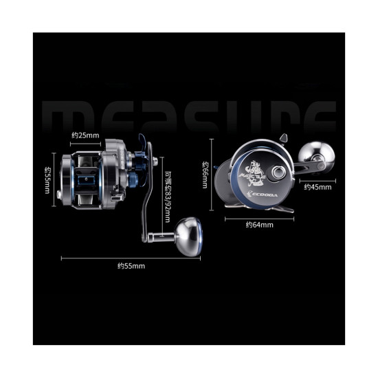 Μηχανισμός ECOODA Reel Magic Ball EMB 1500 Μηχανισμός ECOODA Reel Magic Ball EMB 1500