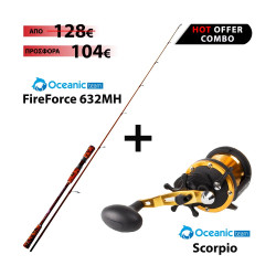 Combo Boat Oceanic Team Fireforce 632MH + Oceanic Team Scorpio Combo Boat Oceanic Team Fireforce 632MH + Oceanic Team Scorpio