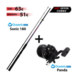 Combo Boat Oceanic Team Sonic 180 + Oceanic Team Panda Combo Boat Oceanic Team Sonic 180 + Oceanic Team Panda