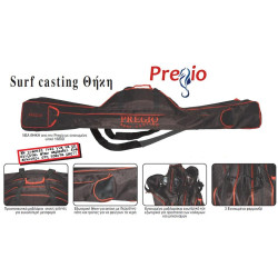 Θήκη Καλαμιών Ψαρέματος Surf Casting Pregio 