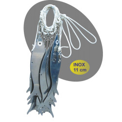 ΧΤΑΠΟΔΙΕΡΑ  Technofish  ΜΕ ΑΝΟΞΕΙΔΩΤΑ ΨΑΡΑΚΙΑ 11cm