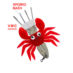 ΧΤΑΠΟΔΙΕΡΑ  Technofish  large 4αγκ. silver 180gr
