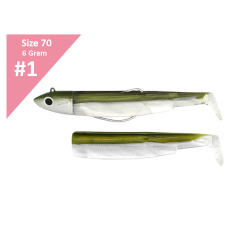 Fiiish Black Minnow Combo 7cm Off-Shore 6gr Kaki Fiiish Black Minnow Combo 7cm Off-Shore 6gr Kaki