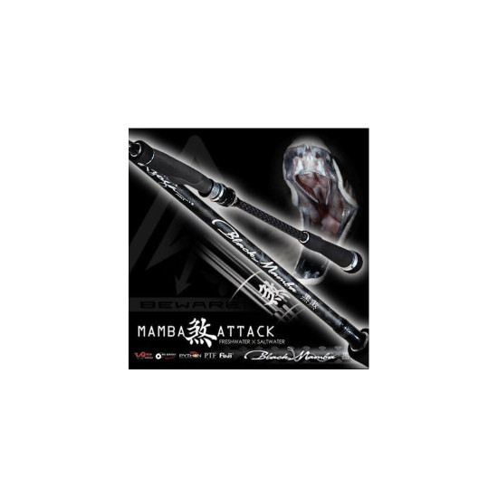 Καλάμι Ψαρέματος XZOGA Black Mamba 3,05m Καλάμι Ψαρέματος XZOGA Black Mamba 3,05m